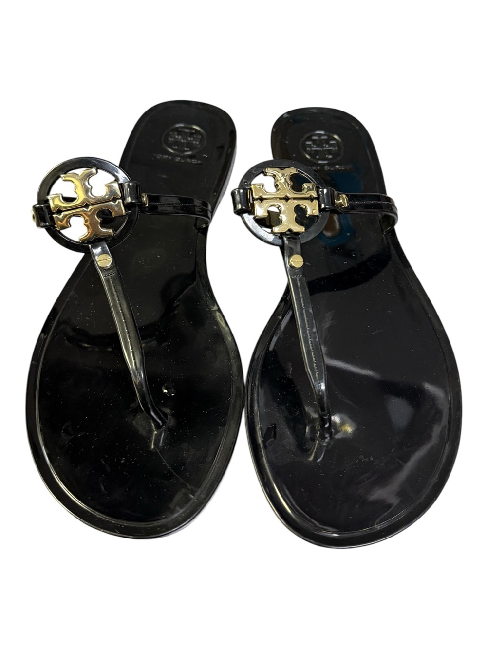 Tory Burch Mini Miller Flat Thong Jelly Sandals Women’s Sz 8